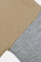 Load image into Gallery viewer, Color Block Turtleneck Sweater Dress
