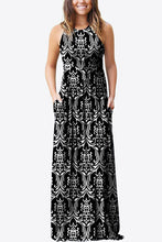 Load image into Gallery viewer, Empire Waist Sleeveless Dress with Pockets

