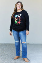 Load image into Gallery viewer, TEES2URDOOR Full Size Christmas Graphic Round Neck Sweatshirt
