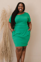 Load image into Gallery viewer, Zenana Smooth Talker Full Size Tie-Waist Dress
