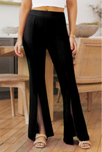 Load image into Gallery viewer, Front Slit Flare Leg Pants
