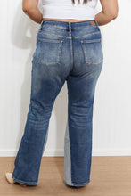 Load image into Gallery viewer, Judy Blue Frankie Full Size Inseam Panel Flare Jeans
