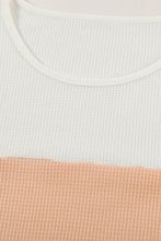 Load image into Gallery viewer, Contrast Striped Print Color Block Top
