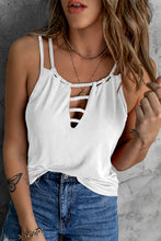 Load image into Gallery viewer, Double Spaghetti Strap Scoop Neck Cami
