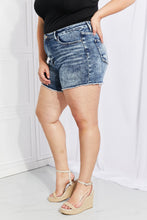 Load image into Gallery viewer, Vervet by Flying Monkey Full Size Raw Hem Denim Shorts
