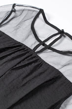 Load image into Gallery viewer, Perfectly Sheer Mesh Blouse with Lace Detail DIBS PERFECTLY
