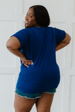 Load image into Gallery viewer, Sew In Love Tee Shirt Weather Full Size Run Pocketed Tee
