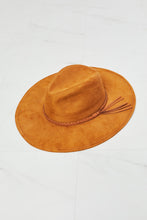 Load image into Gallery viewer, Fame Forever My Moment Suede Fedor Hat in Brown
