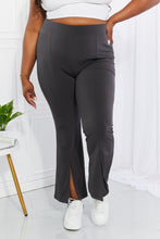 Load image into Gallery viewer, Zenana Full Size First Class High Rise Slit Flare Pants
