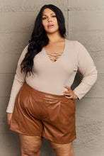 Load image into Gallery viewer, HEYSON All About Details Full Szie Ribbed Bodysuit
