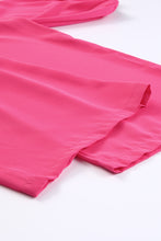 Load image into Gallery viewer, Balloon Sleeve Cutout Plunge Jumpsuit
