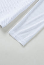 Load image into Gallery viewer, Lace Trim Ribbed Top
