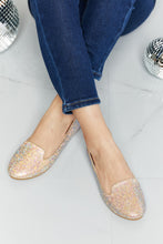 Load image into Gallery viewer, Forever Link Rhinestone Round Toe Flats
