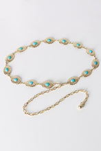 Load image into Gallery viewer, Contrast Lobster Clasp Alloy Chain Belt
