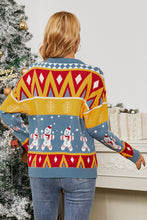 Load image into Gallery viewer, Christmas Snowman Round Neck Sweater
