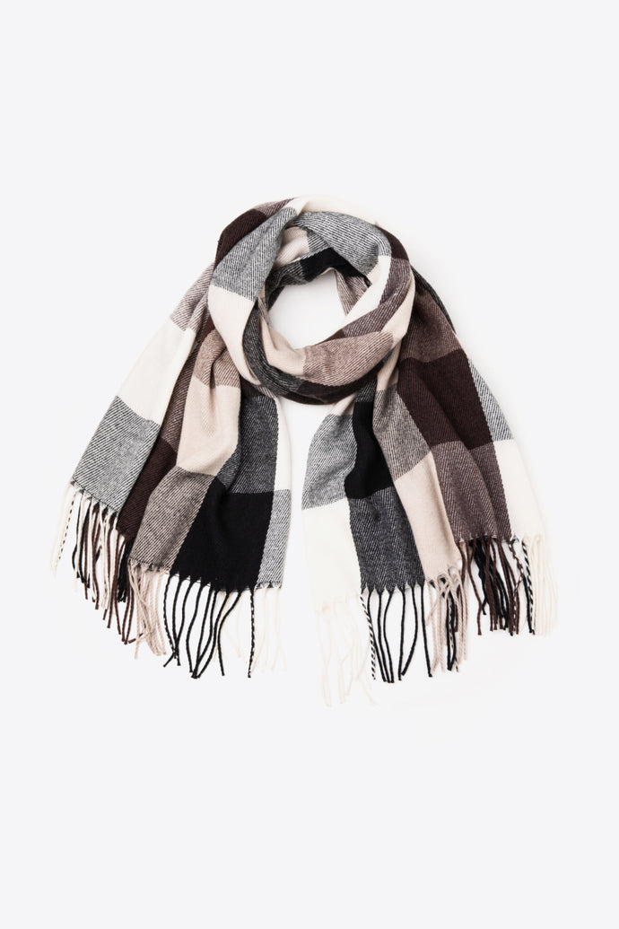 Day By Day Plaid Scarf