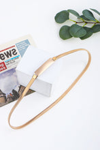 Load image into Gallery viewer, Elastic Iron Skinny Belt
