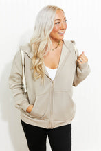 Load image into Gallery viewer, Zenana Weekend in September Full Size Zip-Up Hoodie
