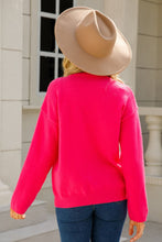 Load image into Gallery viewer, Button-Up Round Neck Cardigan
