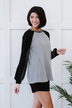 Load image into Gallery viewer, Doe &amp; Rae Small Town Full Size Run Waffle Knit Baseball Tee
