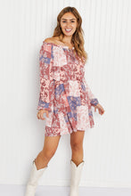 Load image into Gallery viewer, Floral Balloon Sleeve Dress Andree by Unit
