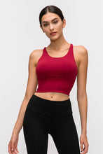 Load image into Gallery viewer, Criss Cross Back Sports Bra Top
