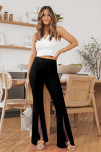Load image into Gallery viewer, Front Slit Flare Leg Pants
