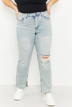 Load image into Gallery viewer, Judy Blue Journey Full Size High-Waisted Distressed Straight Jeans
