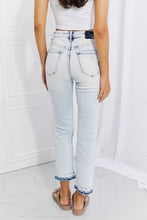 Load image into Gallery viewer, DIBS 3333 RISEN Full Size Camille Acid Wash Crop Straight Jeans
