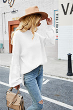 Load image into Gallery viewer, Lantern Sleeve Dropped Shoulder Sweater
