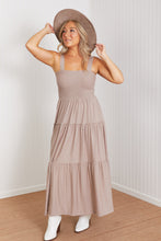 Load image into Gallery viewer, Zenana Sweet Charisma Full Size Smocked Maxi Dress
