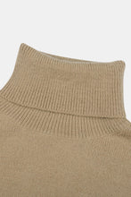 Load image into Gallery viewer, Color Block Turtleneck Sweater Dress
