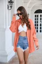 Load image into Gallery viewer, Dropped Shoulder Longline Shirt
