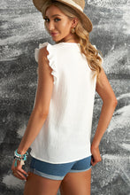 Load image into Gallery viewer, Ruffled Sleeve V-Neck Top
