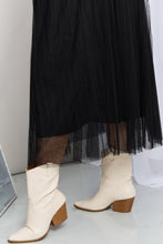 Load image into Gallery viewer, Zenana Full Size Pleated Lined Tulle Skirt
