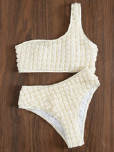Load image into Gallery viewer, Kissed By The Sun One-Shoulder Bikini Set
