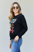 Load image into Gallery viewer, TEES2URDOOR Full Size Christmas Graphic Round Neck Sweatshirt
