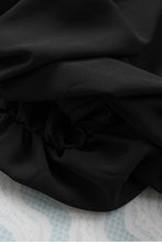Load image into Gallery viewer, Spliced Lace Frilled Neck Blouse
