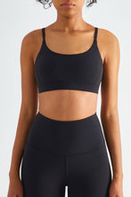 Load image into Gallery viewer, Spaghetti Strap Round Neck Sports Bra
