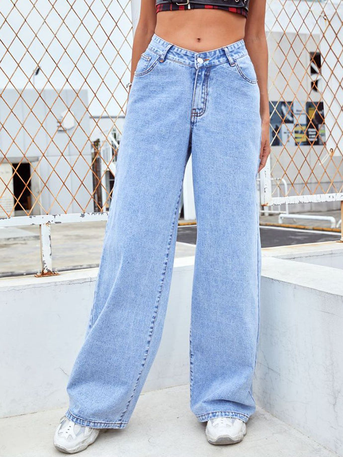 Obsessed With You Wide Leg Denim