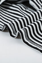 Load image into Gallery viewer, Contrast Striped Print Color Block Top
