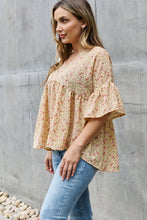 Load image into Gallery viewer, Celeste Bring Me Flowers Full Size Floral Tunic Top
