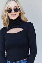Load image into Gallery viewer, Kimberly C Cutout Turtleneck Long Sleeve Bodysuit
