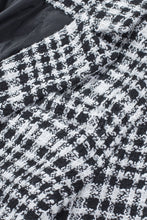 Load image into Gallery viewer, Plaid Double-Breasted Blazer
