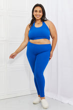 Load image into Gallery viewer, Capella On The Daily Full Size Halter Crop Top and Leggings Set
