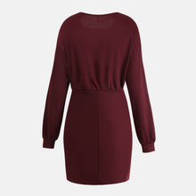 Load image into Gallery viewer, Drop Shoulder Pencil Hem Dress
