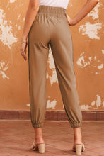 Load image into Gallery viewer, Elastic Waist Cropped Pants with Pockets
