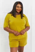 Load image into Gallery viewer, Zenana In The Moment Full Size Lounge Set in Olive Mustard
