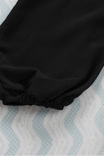 Load image into Gallery viewer, Spliced Lace Frilled Neck Blouse
