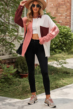 Load image into Gallery viewer, Kimmie’s Favorite Color Block Shacket
